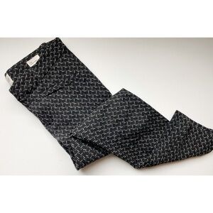 Gap • Black White Pattern Skinny Ankle Trousers